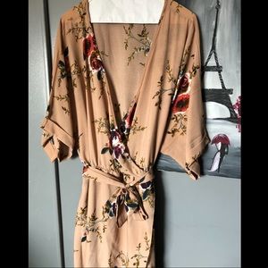 Split Floral Print Flowy Party Maxi Dress